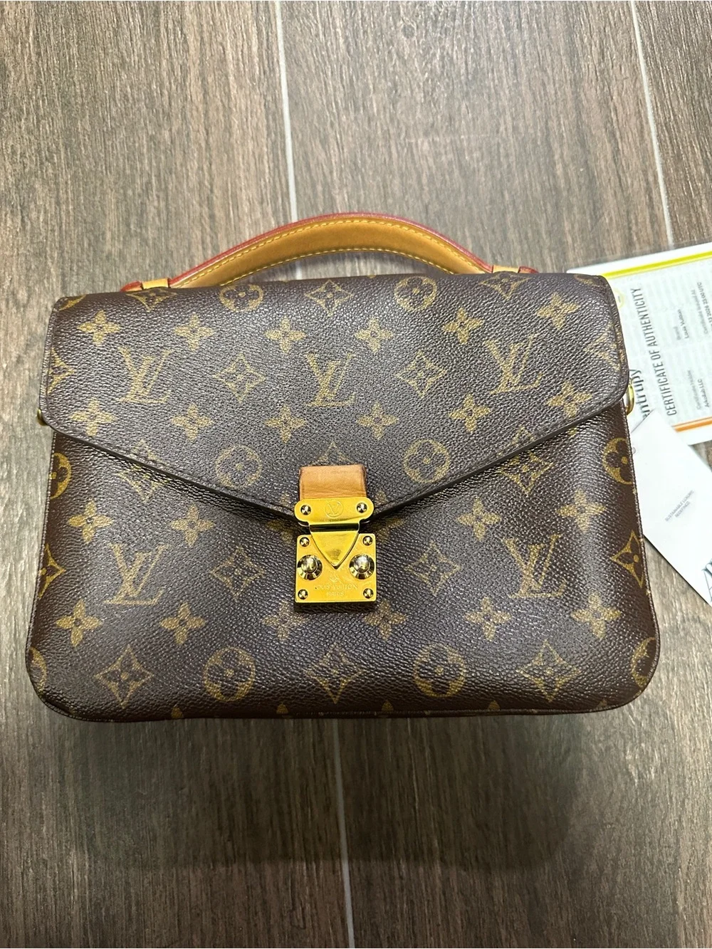 Louis Vuitton Monogram Pochette Metis